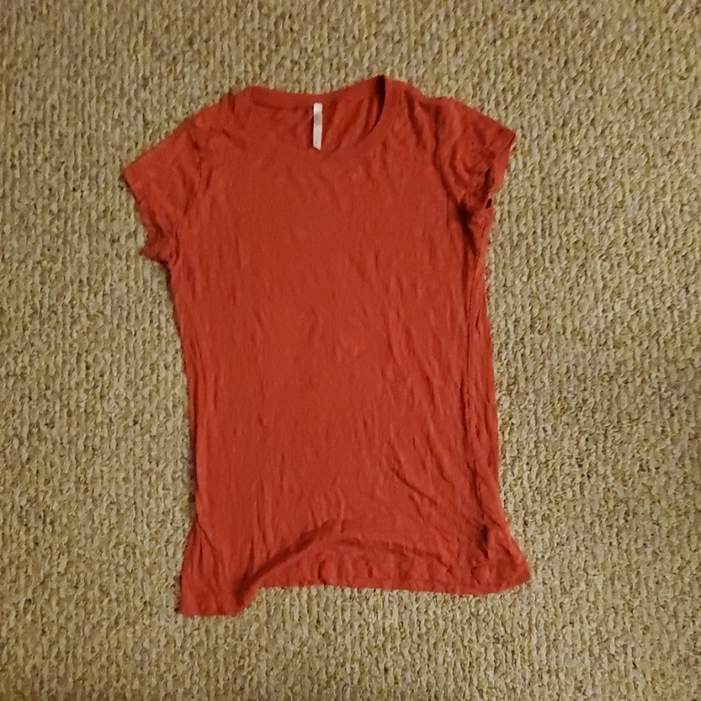Orange shirt